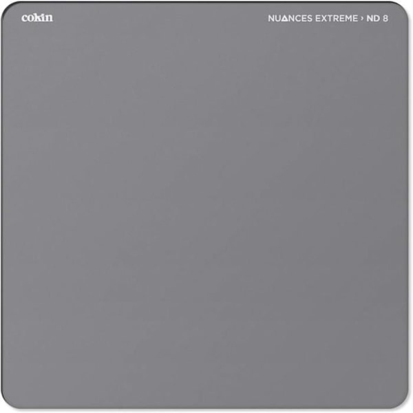 Neutral density filter ND8 - Cokin - 3 bländare - Härdat glas - 100x100mm - Fotografi/Videografi