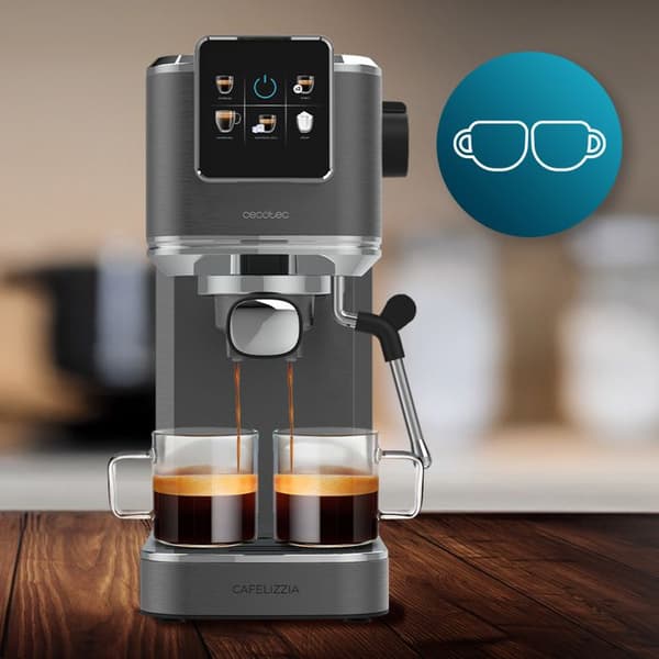 Cecotec Kaffemaskin Express Cafelizzia ColdBrew. Pekskärm, ColdBrew-system, 20 Bars tryckpump