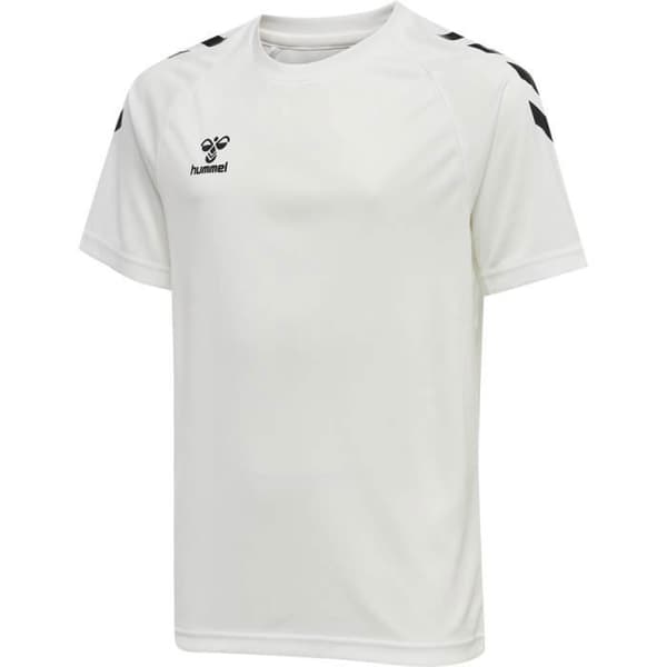 Hummel hmlCore barn t-shirt - vit Vit 8 år