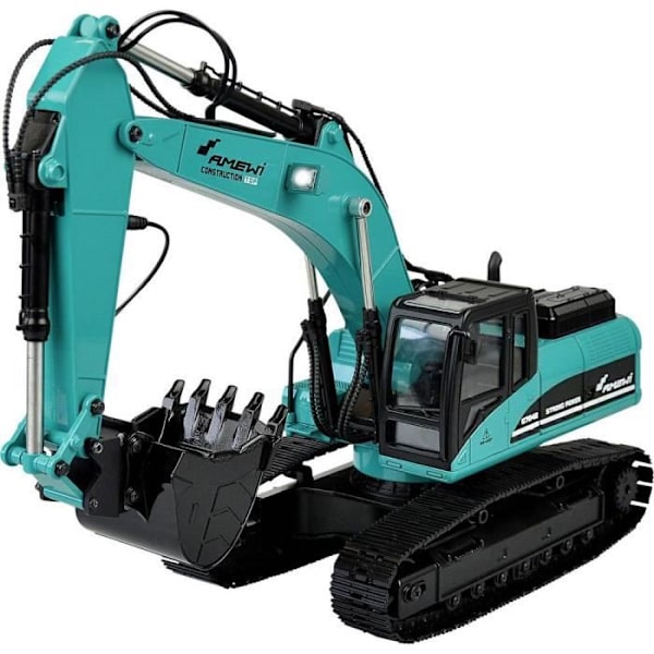 Amewi 22501 G704E elektrisk grävmaskin 1:14 RC Driftklar (RtR) - Vit