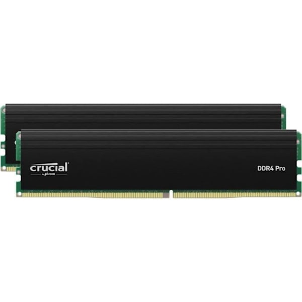 RAM-minne - CRUCIAL - PRO DDR4 - 64GB (2x32GB) - DDR4-3200 - UDIMM CL22 (CP2K32G4DFRA32A)