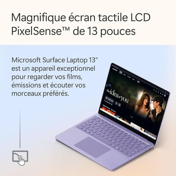 Microsoft Surface Laptop 13" Bärbar Dator Touchscreen Copilot+PC Snapdragon® X Plus 16 GB RAM 512 GB SSD Lila