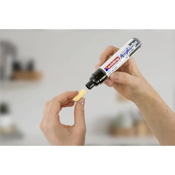 5-pack av 5 reservspetsar för e-5000 akrylmärkare bredd 5-10 mm