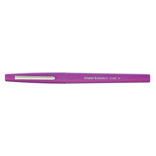 PAPPER MATE Uppsättning av 6 Flair Candy Pop filtpennor - Medium punkt - Sortiment av färger Flerfärgad