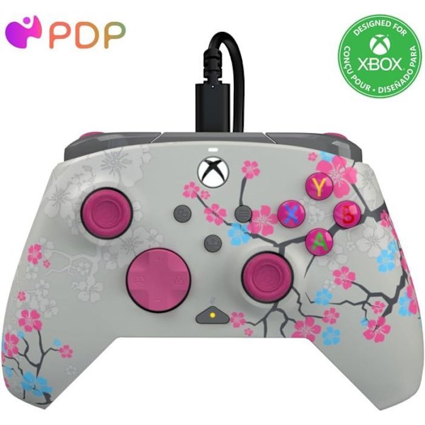 PDP REMATCH Glow Blossom Wired Controller för Xbox X/S