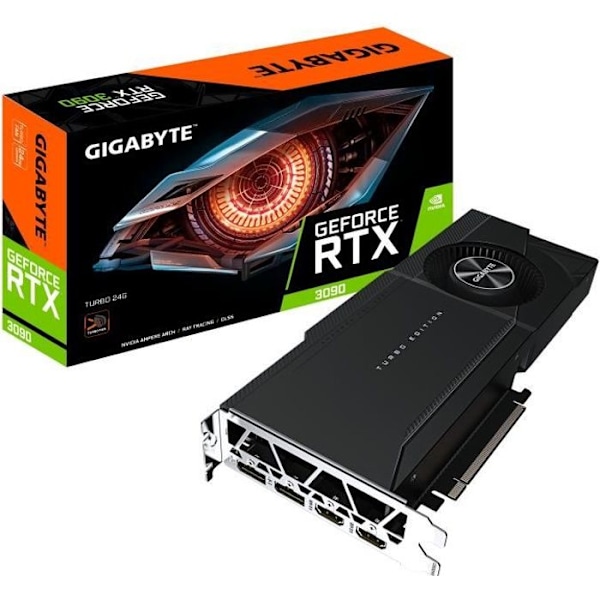 GIGABYTE RTX 3090 TURBO grafikkort - 24GB