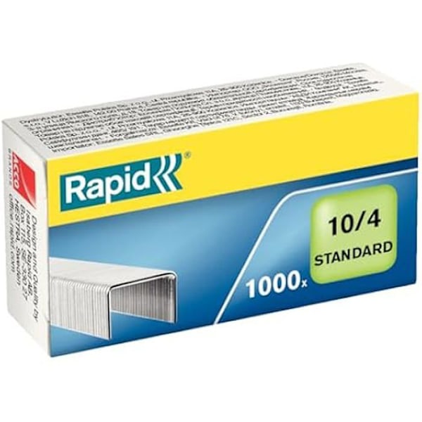 Blå punkter nr 10/4 mm - RAPID - Rapid Cf20X1000 punkter - Blå Blå