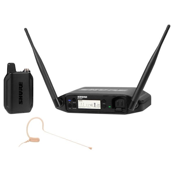 Shure GLXD14+E-MX53-Z4 - Glxd14+ HF-system huvudburen mikrofon mx53