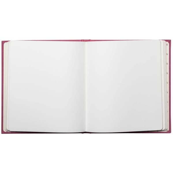 Gästbok - EXACOMPTA - Skandi Gamla rosa 390E - 140 sidor - Guldskärning - Sammetomslag