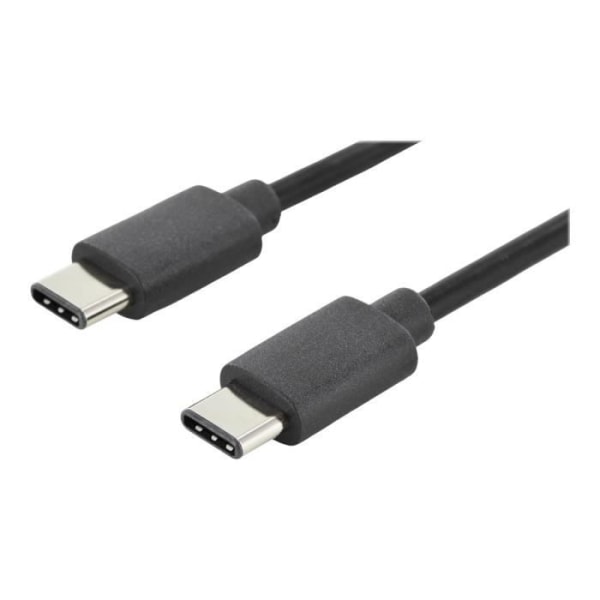 ASSMANN USB-kabel USB-C (P) till USB-C (P) USB 2.0 1m Gjuten svart