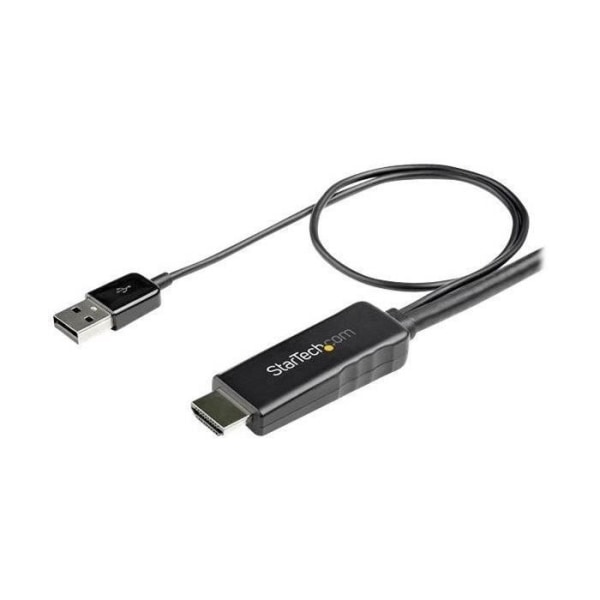 StarTech.com - HD2DPMM2M - HDMI till DisplayPort-adapterkabel - 2m - 4K 30Hz - HDMI 1.4 till DP 1.2