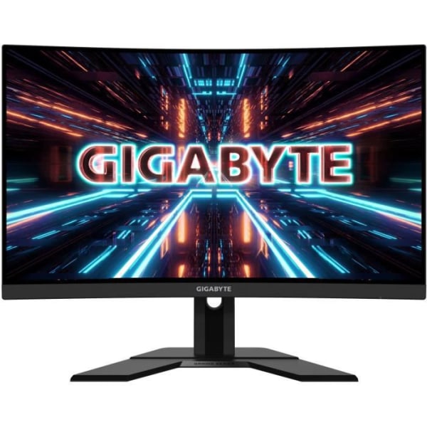 Böjd PC -spelskärm - GIGABYTE - G27FC A - 27 "FHD - VA -panel - 1 ms - 165 Hz - 2 x HDMI / DisplayPort - AMD FreeSync Premium