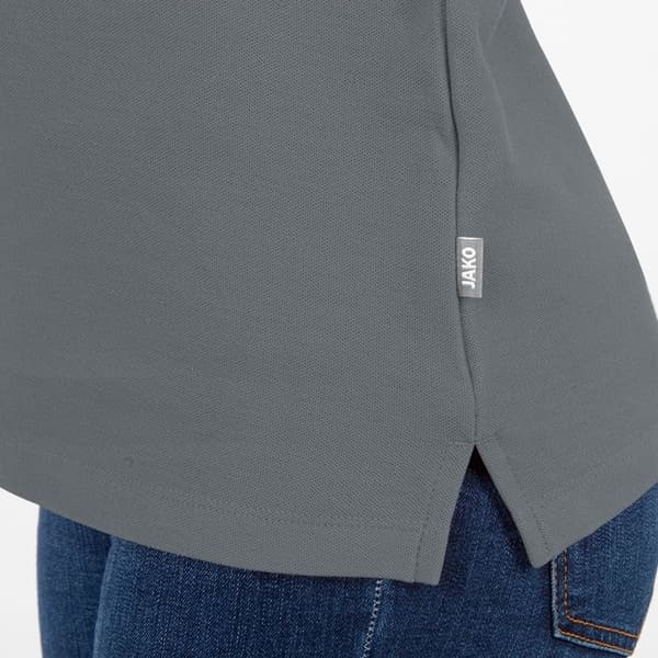 Jako Organic dam polo - grå Grå 46