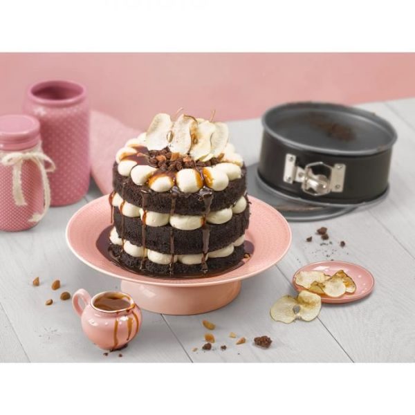 Springform - Kaiser - 23.0065.9510 - Rund - 1,45 L - Stål - 16 cm Svart