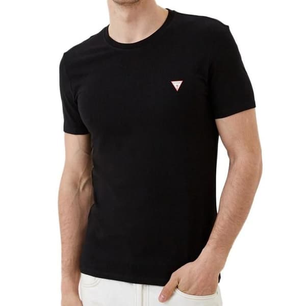 Marinblå T-shirt herr Guess Core Blå XL