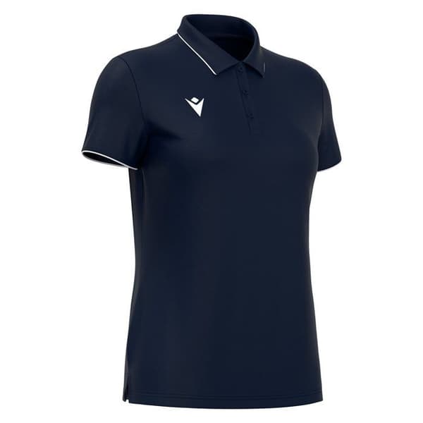 Polo dam Macron Melody marin/vit jag
