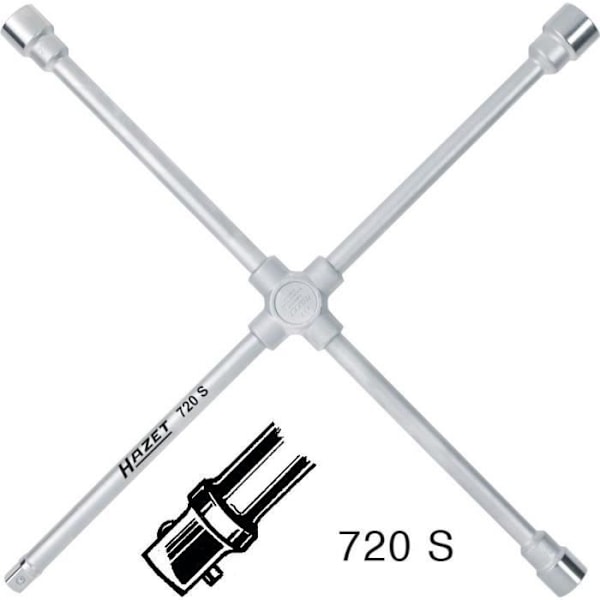 Hazet Cross Key 720S, 24 x 27 x 32