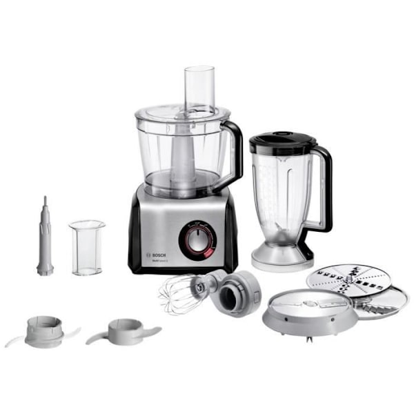 Matberedare - BOSCH - MultiTalent 8 - 1250 W - Svart - Smart verktygsdetektering
