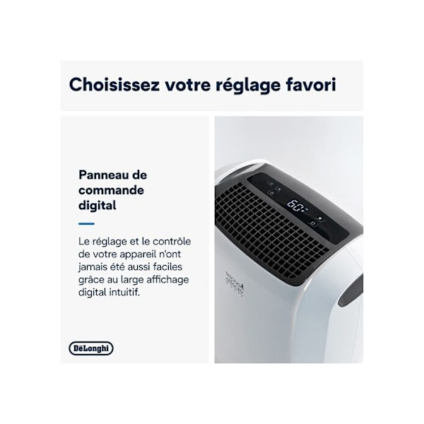 Avfuktare - Delonghi - DDSX220 - Vit - Elektrisk - KVM Vit