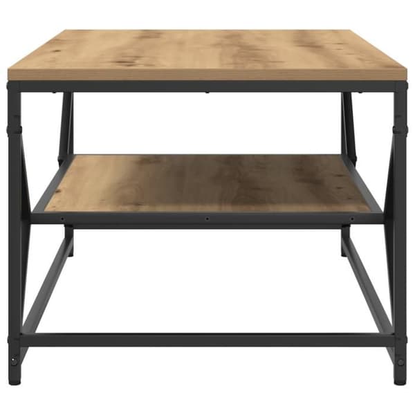Soffbord - Ek hantverk - 90x50x40 cm - Rektangulär - Matt finish Brun