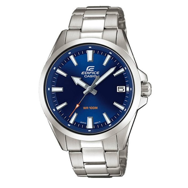 EDIFICE klocka i rostfritt stål - CASIO - Grå - Kvarts - Mineralglas Grå
