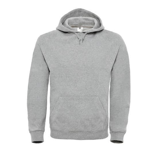 B&C Wui21 Sweat Id.003 Heather-Grå XXL Heather-grå XL