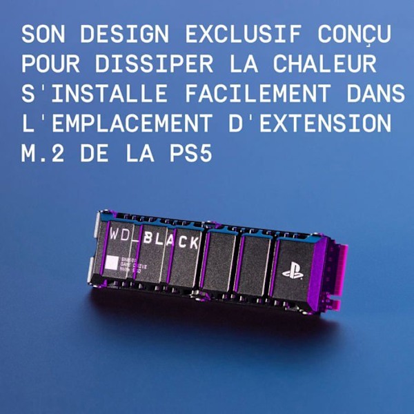 Intern SSD - Western Digital - SN850P - 4 To - M.2 2280 - PCIe NVMe 4.0 x4