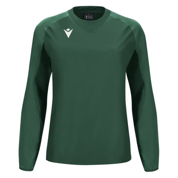 Sweatshirt vindjacka rund hals Macron Denali grön/grön jag