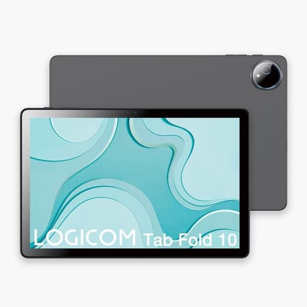 Logicom Fold 10 10,1" 128 GB Grå + Folio