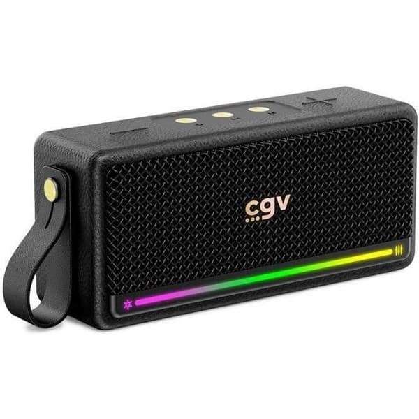 Bluetooth-högtalare - CGV - 50910 - SolidVibe Max - Subwoofer 20W (2x10W) Svart