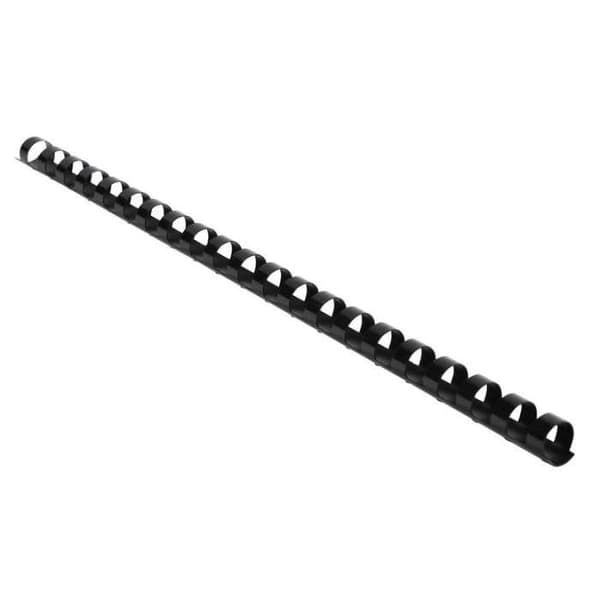 Plastkampar - EXACOMPTA - 12 mm - Förpackning med 100 - För A4/A3-mappar - 21 ringar