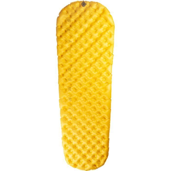 Uppblåsbar madrass - Sea to Summit - Ultralätt - 1 plats - Gul - 168 cm x 55 cm Gul