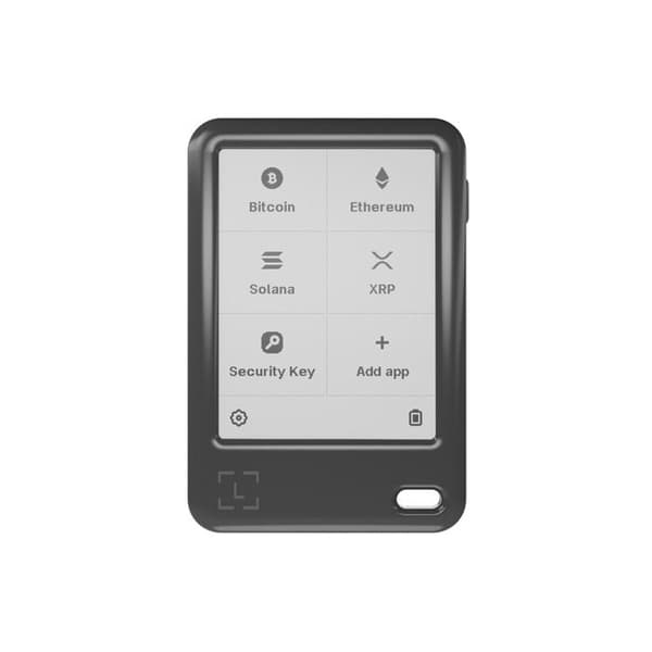 Kryptovaluta plånbok Ledger Nano Gen5 Svart Svart