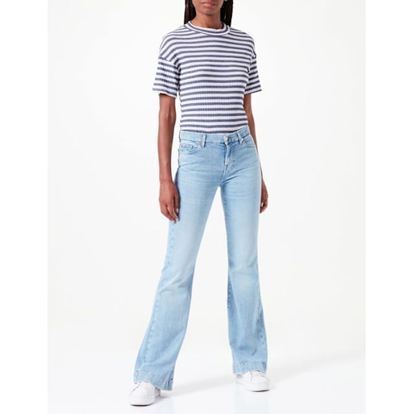 Jeans 7 för hela mänskligheten - JSWDC127SP - Damjeans ljusblå 32