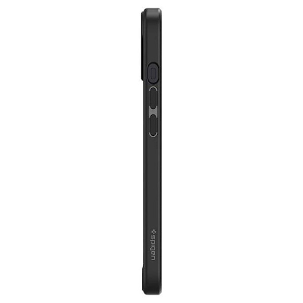 Coque för iPhone 13 - Spigen - Ultra Hybride - Silikon - Mjuk - Matt Svart Svart