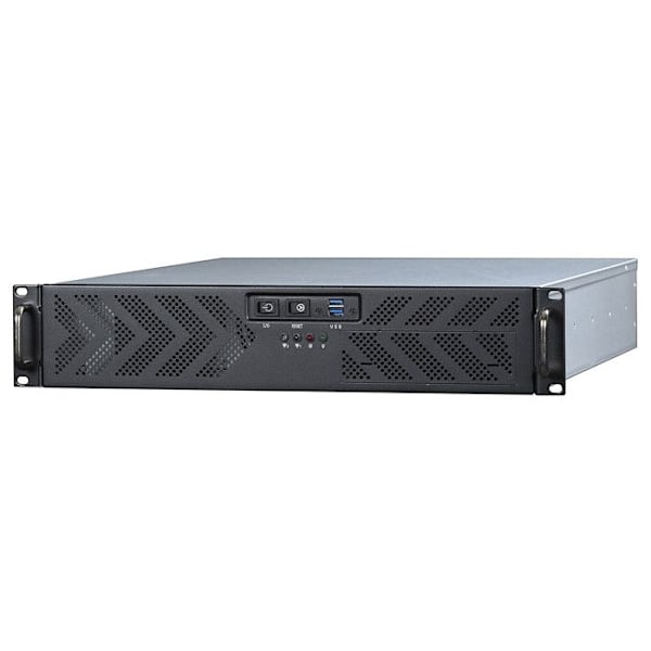 CHIEFTEC BD-02B-SL-U3 Tower Case - Svart/Silver - Micro ATX-format - 2 interna fack - 2 USB 3.0-portar Svart