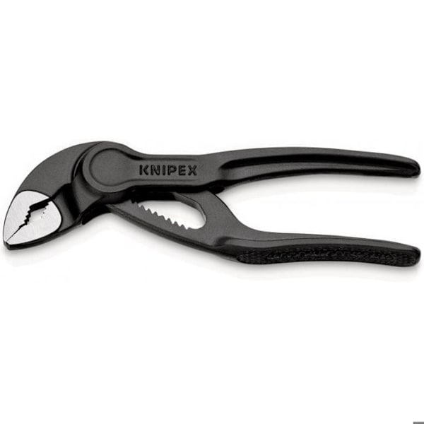 Multigriptång - KNIPEX - COBRA XS 100 mm - Exakt enhandsjustering - Svart