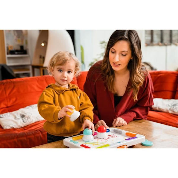Färgläggningsspel - Infini Fun - Xylopad - Mångfärgad - 3 ergonomiska färgpennor - 12 månader och uppåt Flerfärgad
