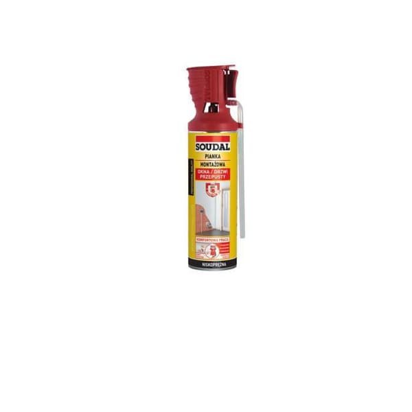 Monteringsskum med applicator - Soudal - Genius Gun - 500ml - Polyuretan - Mångsidig användning