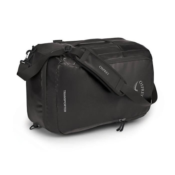 Resväska - Osprey - Transporter Carry-On - Svart - 42x55x14 cm - Vattentålig Svart