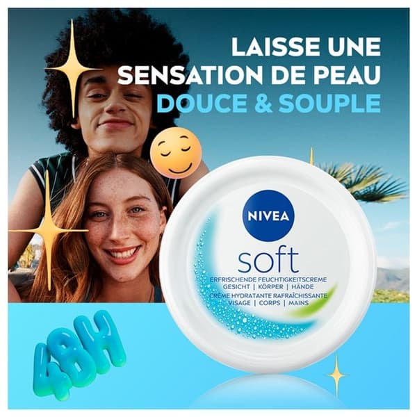 Nivea Soft Crème Fuktighetskräm 500 ML