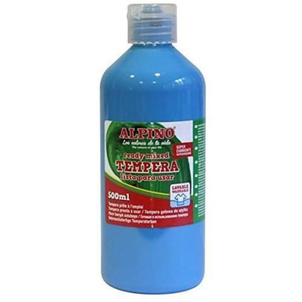 Skoltemperaflaska - Alpino - DM010180 - 500 ml - Cyanblå - Modern design Blå Cyan