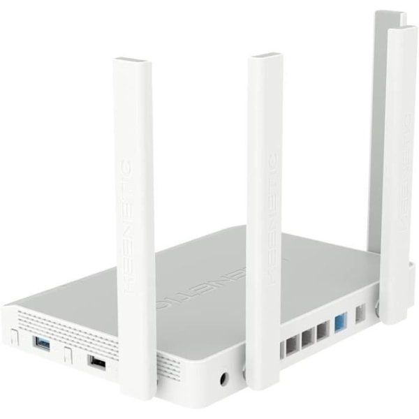 Ruttare - KEENETIC - Hero DSL AC1300 - Wi-Fi 2.4/5.0 Ghz - 300 Mbps - 5 Gbit-portar