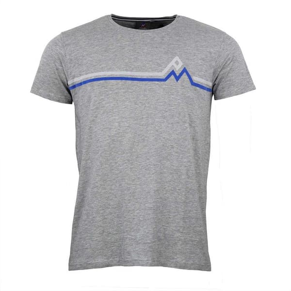 Kortärmad t-shirt för män Grå M