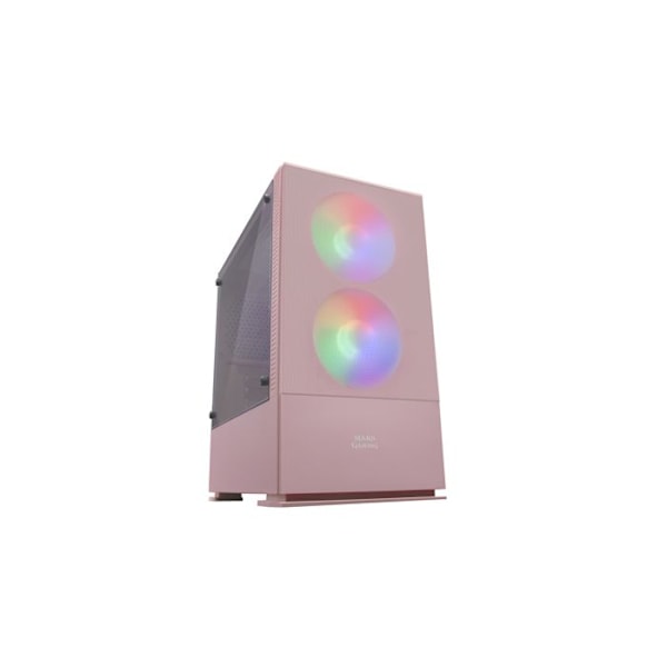 MicroATX-datorlåda - Mars Gaming - MCZP Rosa - RGB - MESH-panel - Vattenkylning