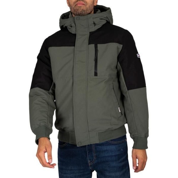 Technical Color Block Bomberjacka - TOMMY JEANS - För män - Avalon Grön - Återvunnen polyester Grön jag