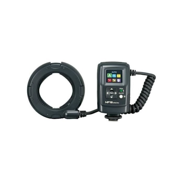 Nissin Speedlite MF 18 Canon (ringblixt)