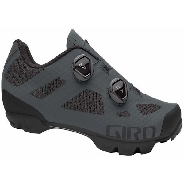 Giro - 7122807 - Mixte Sektor Cykelskor, Svart Black Dark Shadow, 43 EU Svart 43