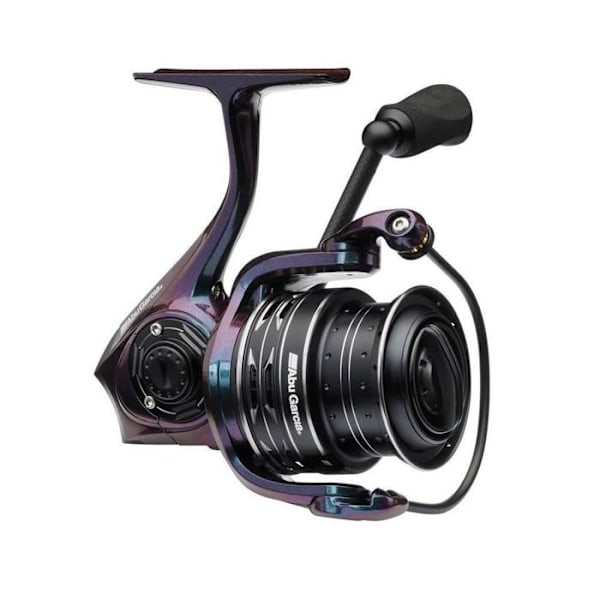 Moulinet kastning - Abu Garcia - Spike 2500SH - Svart/Lila - 7 kullager - Fisket efter rovfiskar svart/lila
