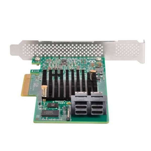 SilverStone SST-ECS05 SAS/SATA expansionskort med PCI-E Gen 3.0ï¼ˆx8ï¼ ‰ och 64 Gbps bithastighet och 2x Mini-SAS HD SFF-8643-kontakter